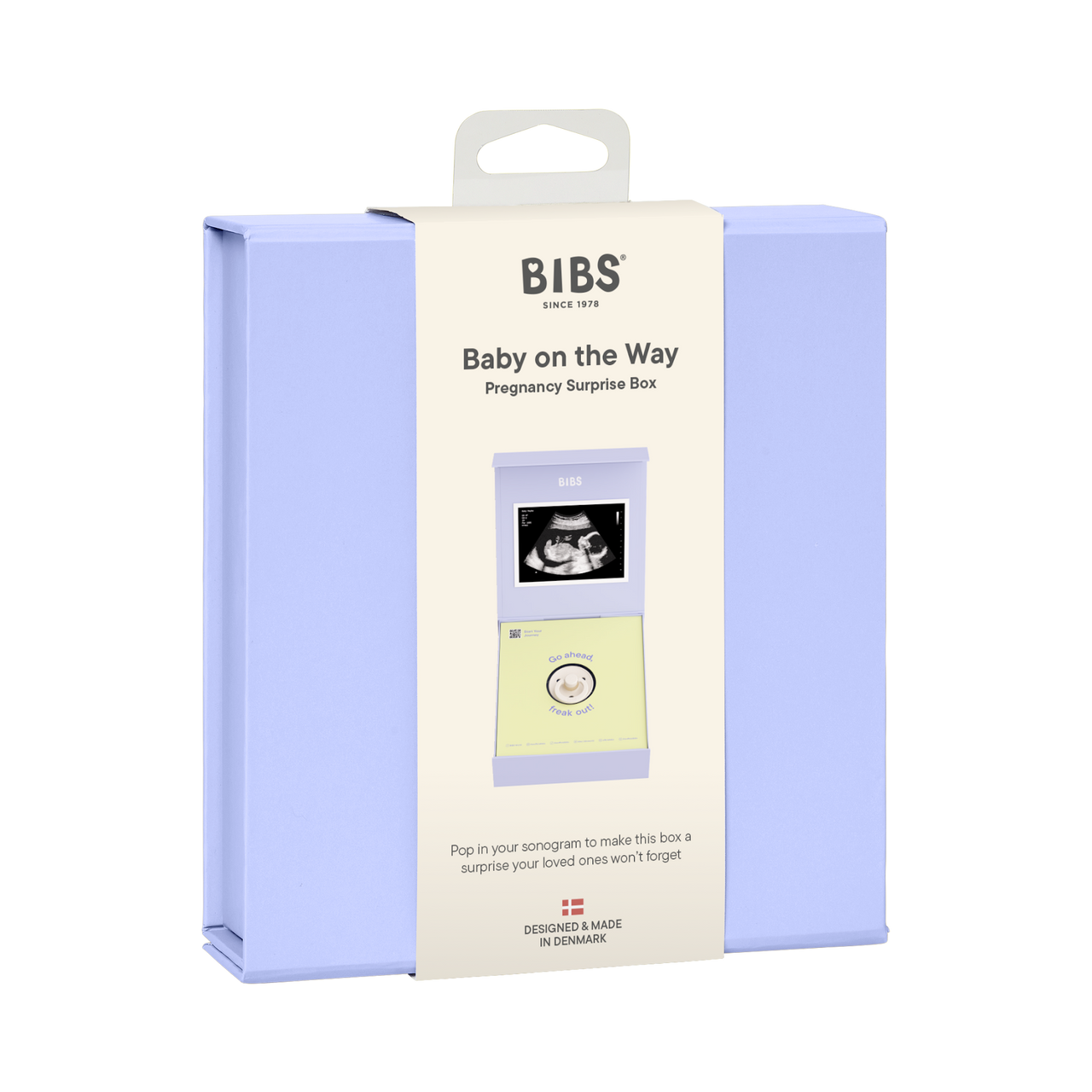 BIBS Gift Set Baby on the Way Latex Size 1 Ivory