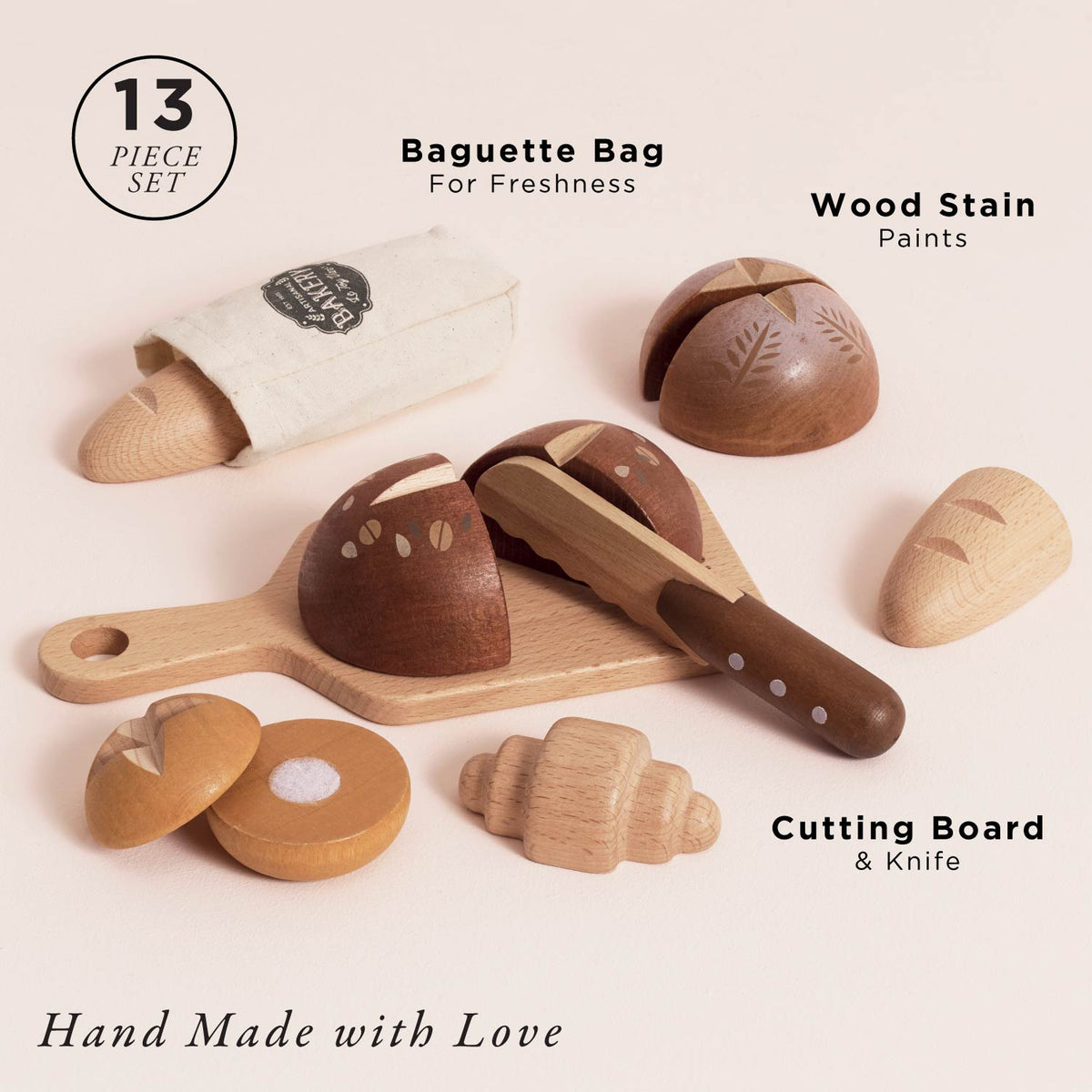 Le Toy Van Artisan Bread and Knife Set