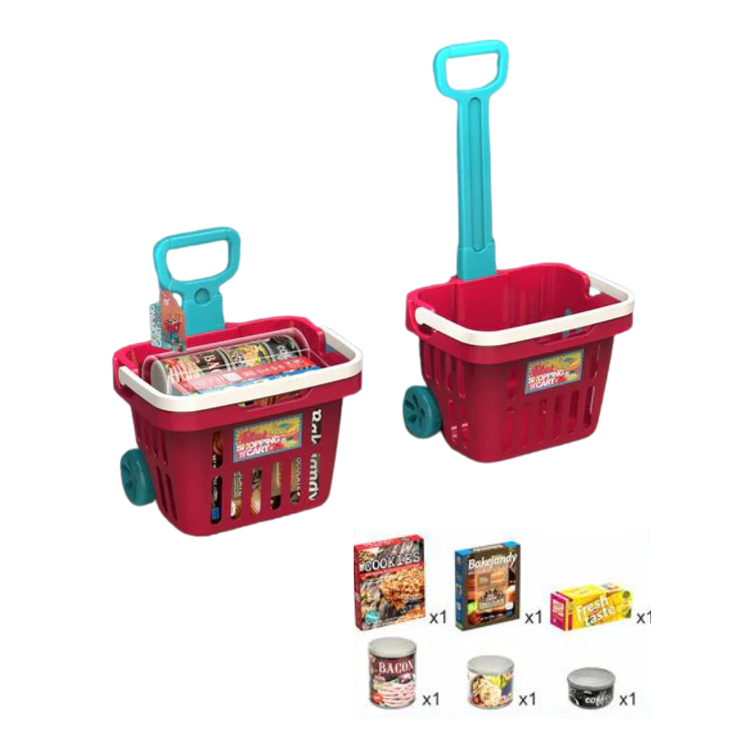 Pull-Along Shopping Trolley