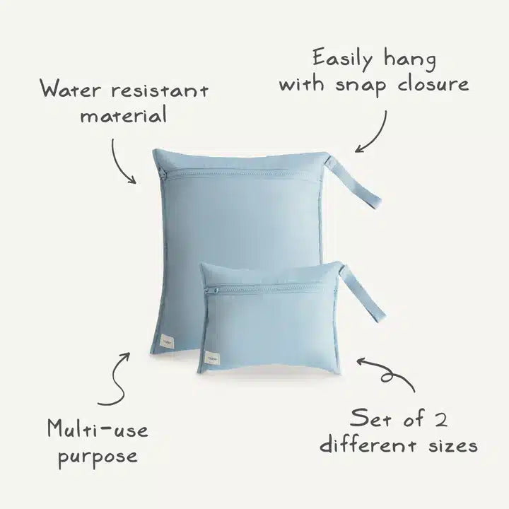 Mushie Water Resistant Wet Bag - Bees