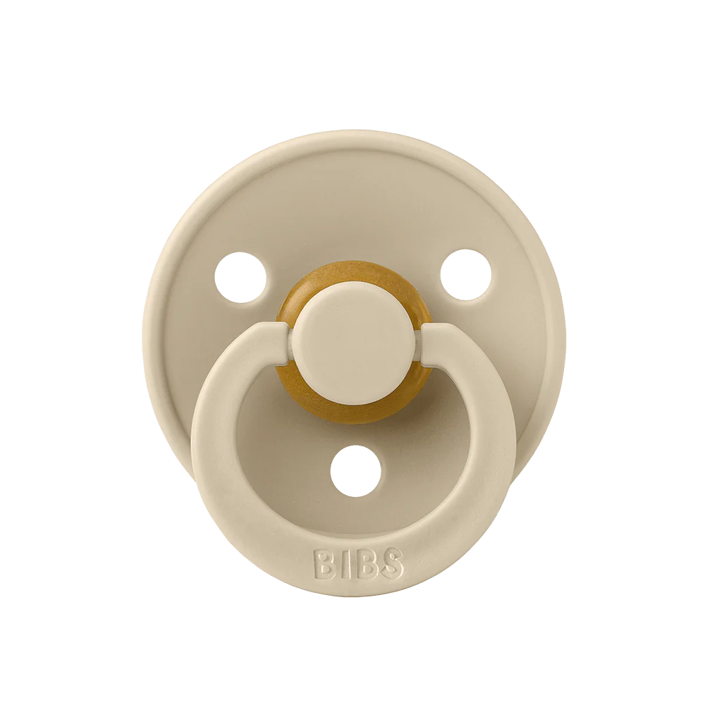 BIBS Colour Pacifiers / Dummies - Anotomical Vanilla