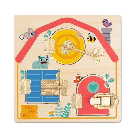 Tooky Toy Latches Activity Board