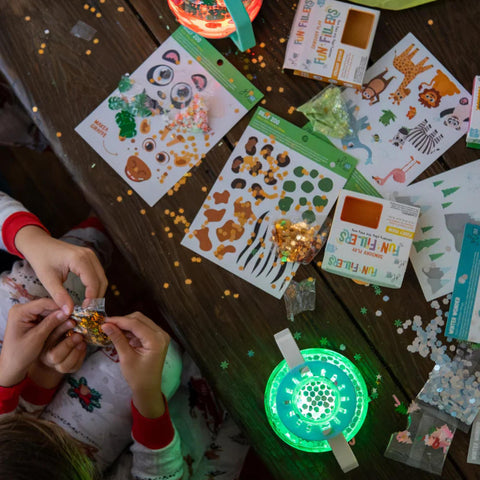 Glo Pals: DIY Sensory Play Jar - Zoo