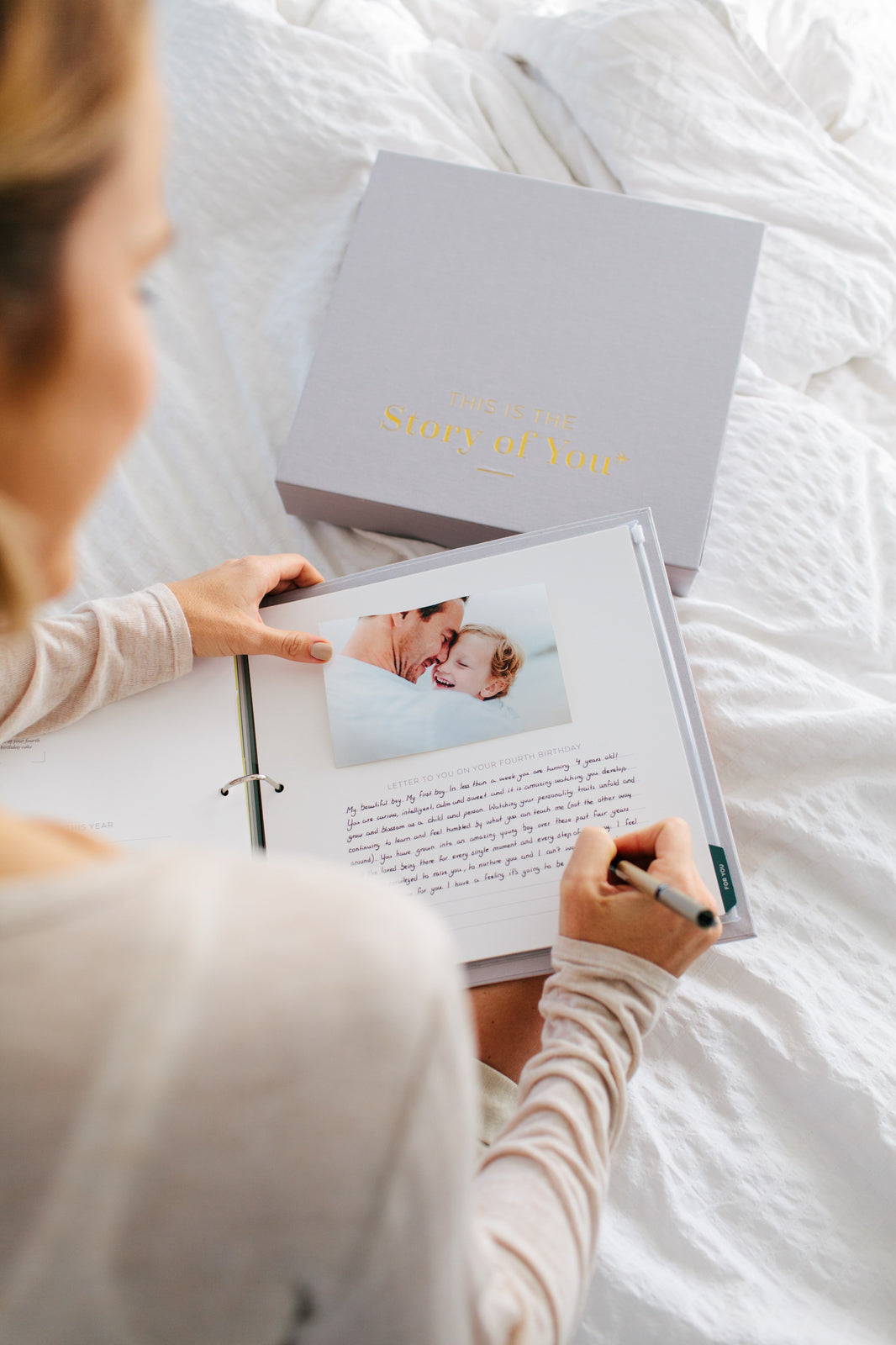 Stellarize The story of you Baby Book (Stone)