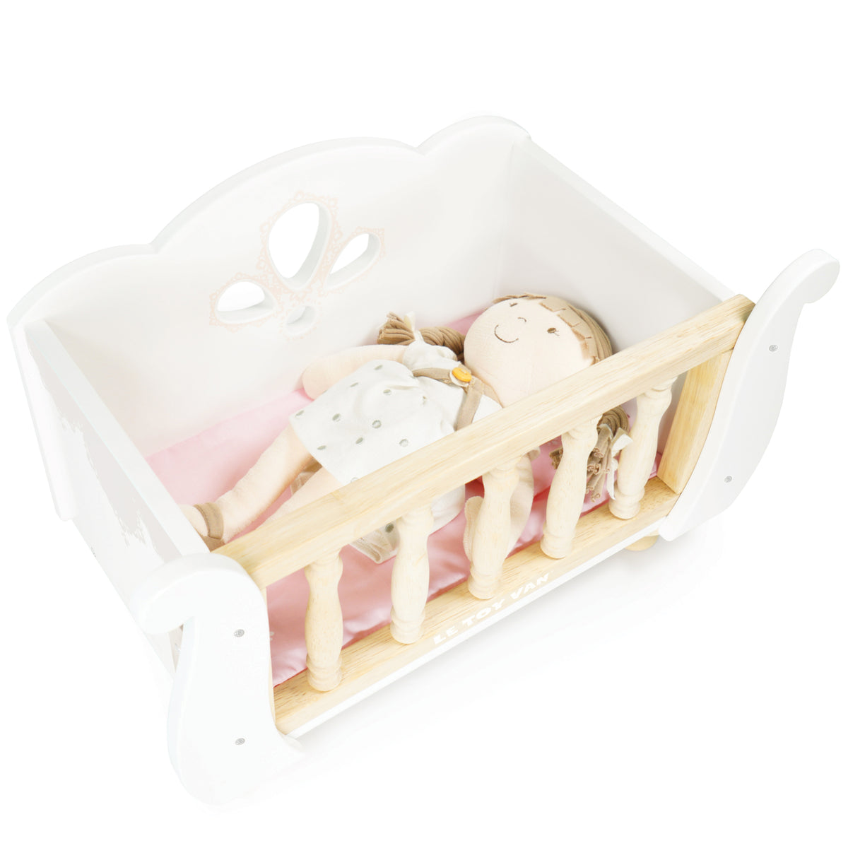 Le Toy Van Dolls Wooden Cot