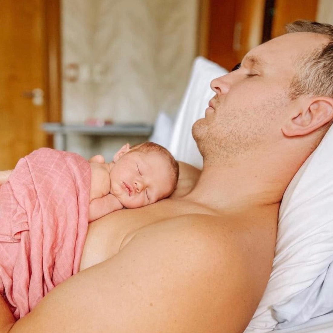 MACCIE bamboo muslin swaddle baby blanket | cheeky cherries