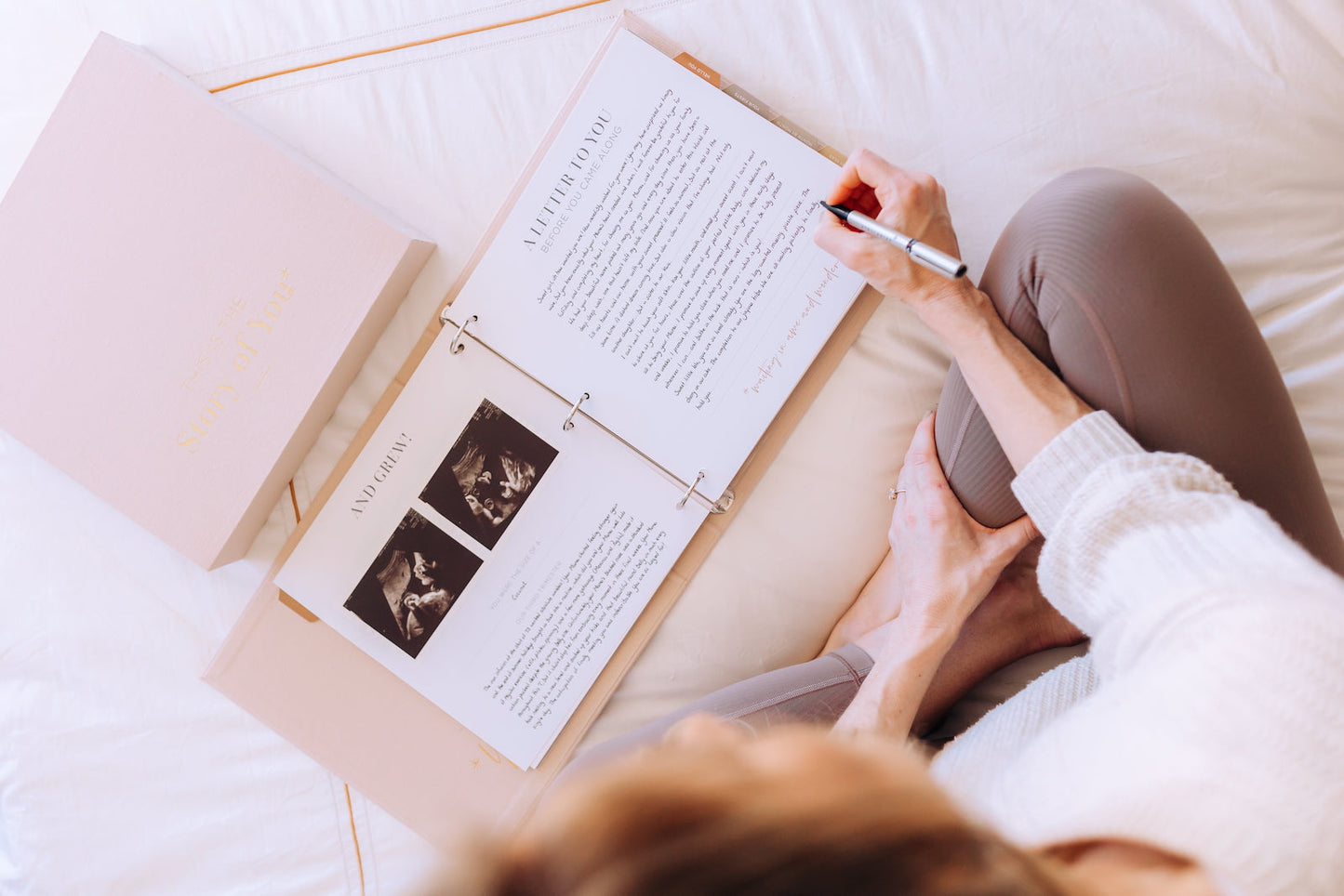 Stellarize The story of you Baby Book (Stone)