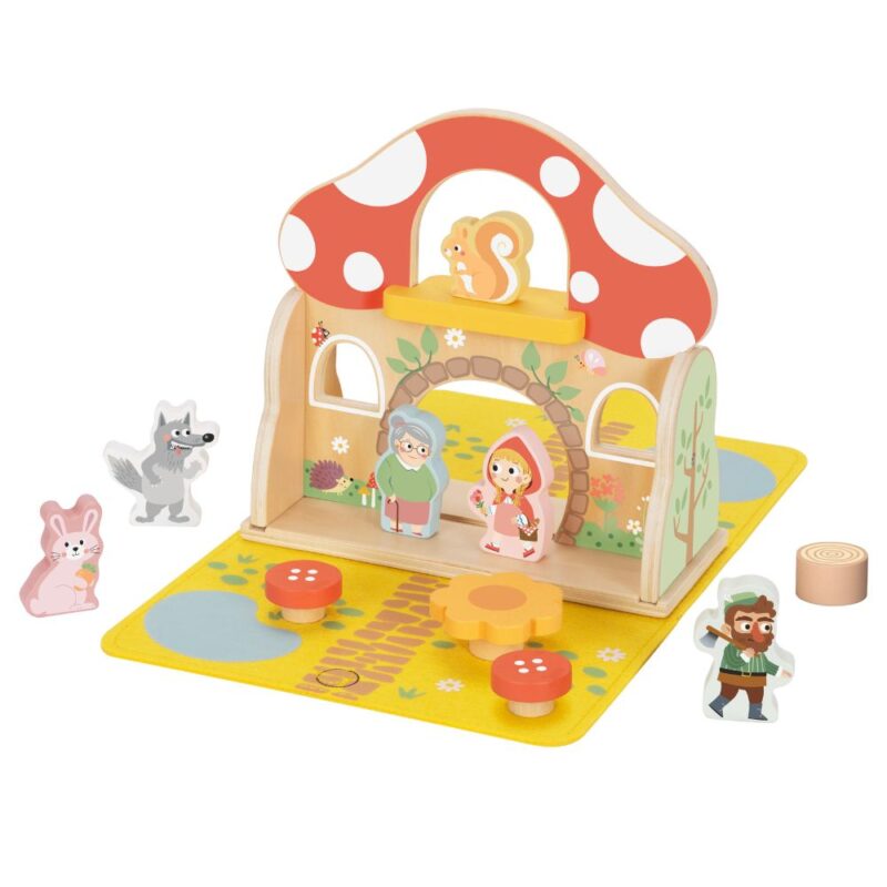 TookyToy – Little Red Riding Hood Story Box Play Set