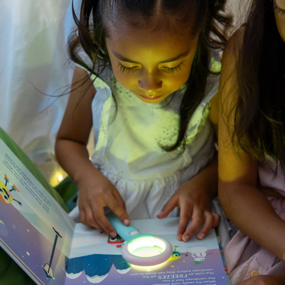 Glo Pals - Light Up Book 3-Pack - Pippa, Blair, and Alex (Dino, Weather, and Backyard)
