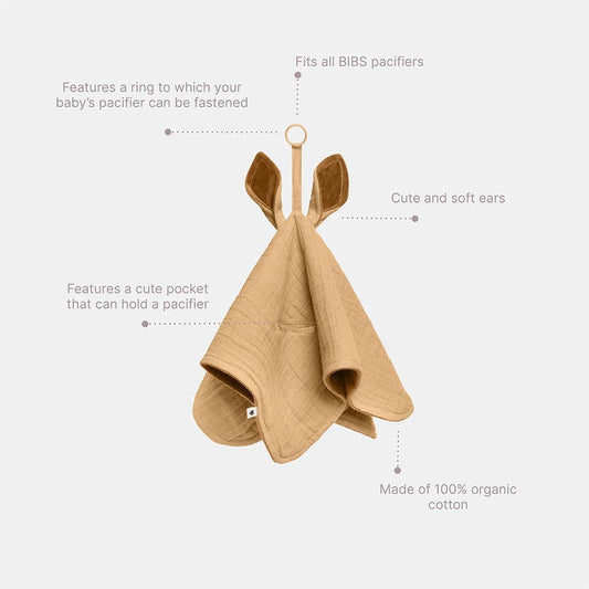 Cuddle Cloth Kangaroo - Dusty Pink