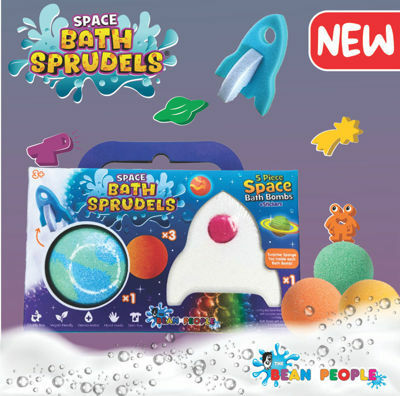 5-Piece Space Bath Bomb Pack