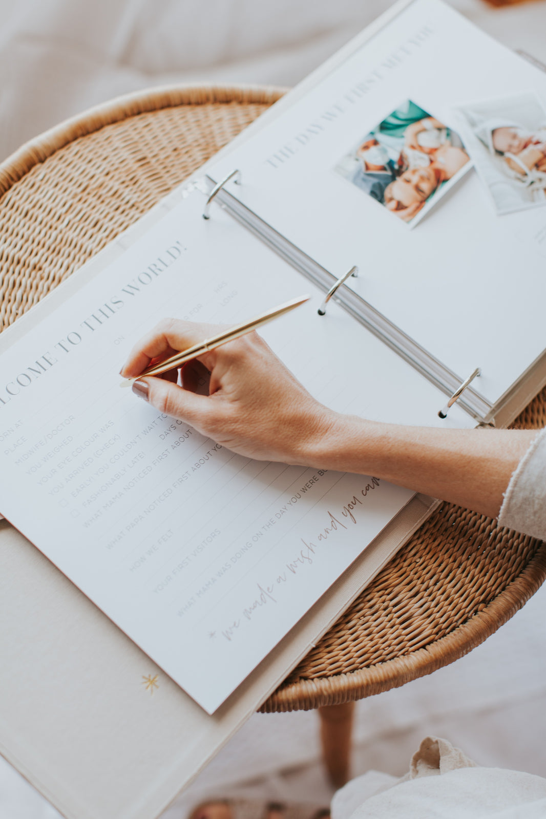 Stellarize The story of you Baby Book (Stone)