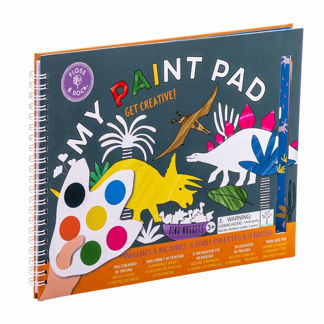 Floss & Rock Paint Pad Dinosaurs