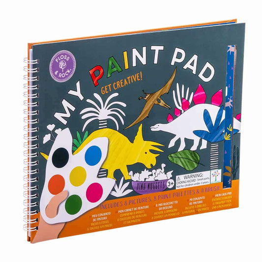 Floss & Rock Paint Pad Dinosaurs