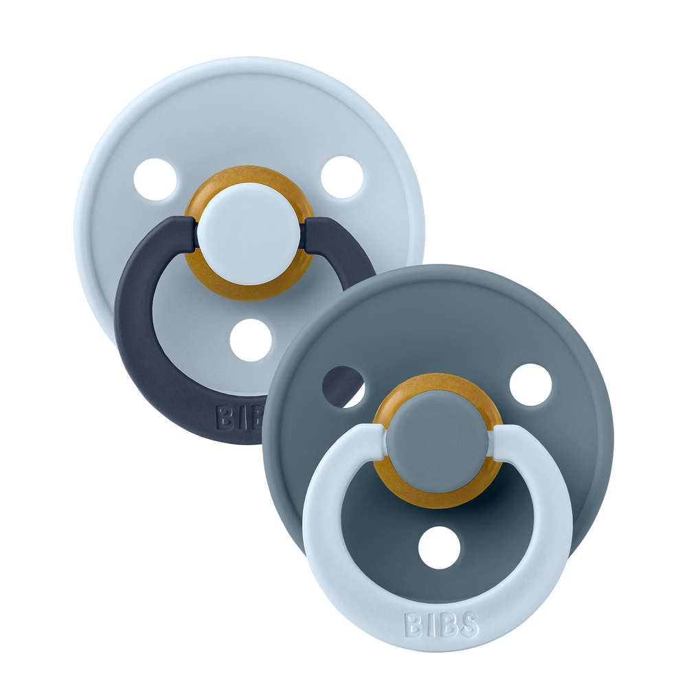 BIBS Studio Fusion 2 Pack - Baby Blue Petrol Mix