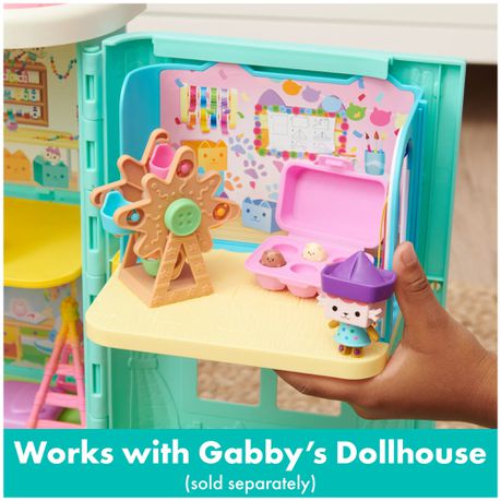 Gabby's Dollhouse Deluxe Room - Craft-a-Riffic Room Playset with Cat Figure