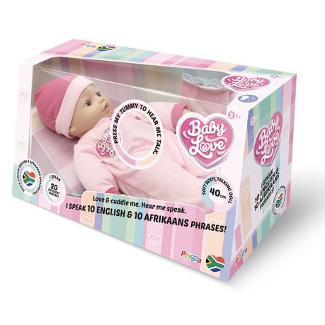 Baby Love English And Afrikaans Speaking Doll