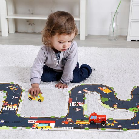 Tooky Toy Floor Road Puzzle