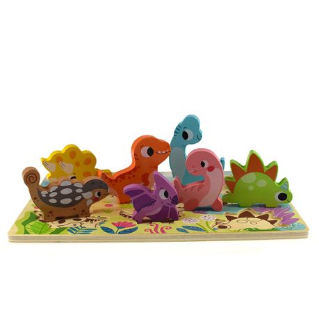 Tooky Toy Chunky Dinosaur Puzzle