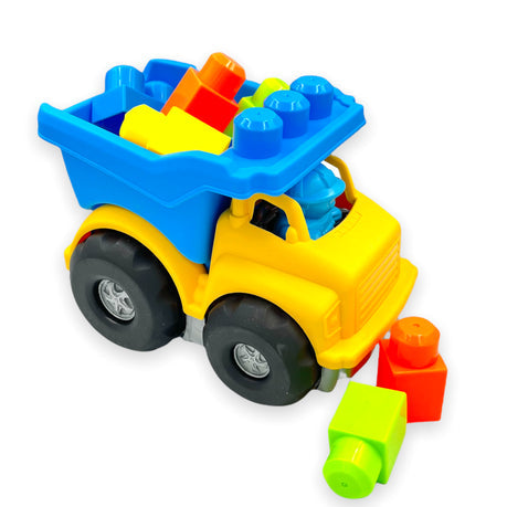 Toy Dump Truck With Blocks