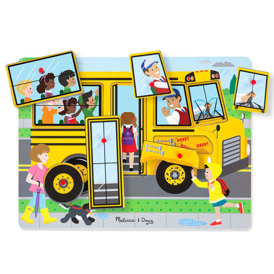 Melissa & Doug Sound Puzzle : The Wheels on the Bus