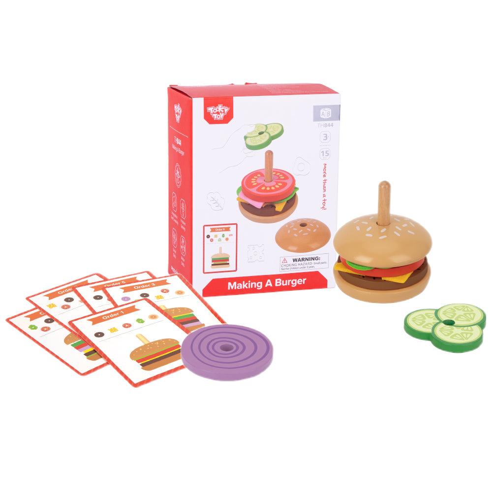Tooky Toy Build a Burger Set