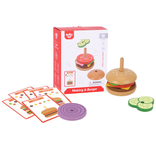 Tooky Toy Build a Burger Set
