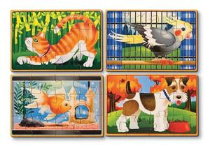 Melissa &amp; Doug Pets Puzzles in a Storage Box