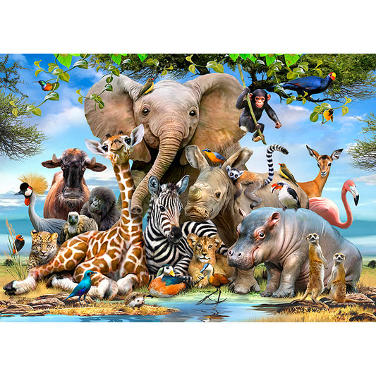 Puzzle: Babies of the Wild 50 Piece