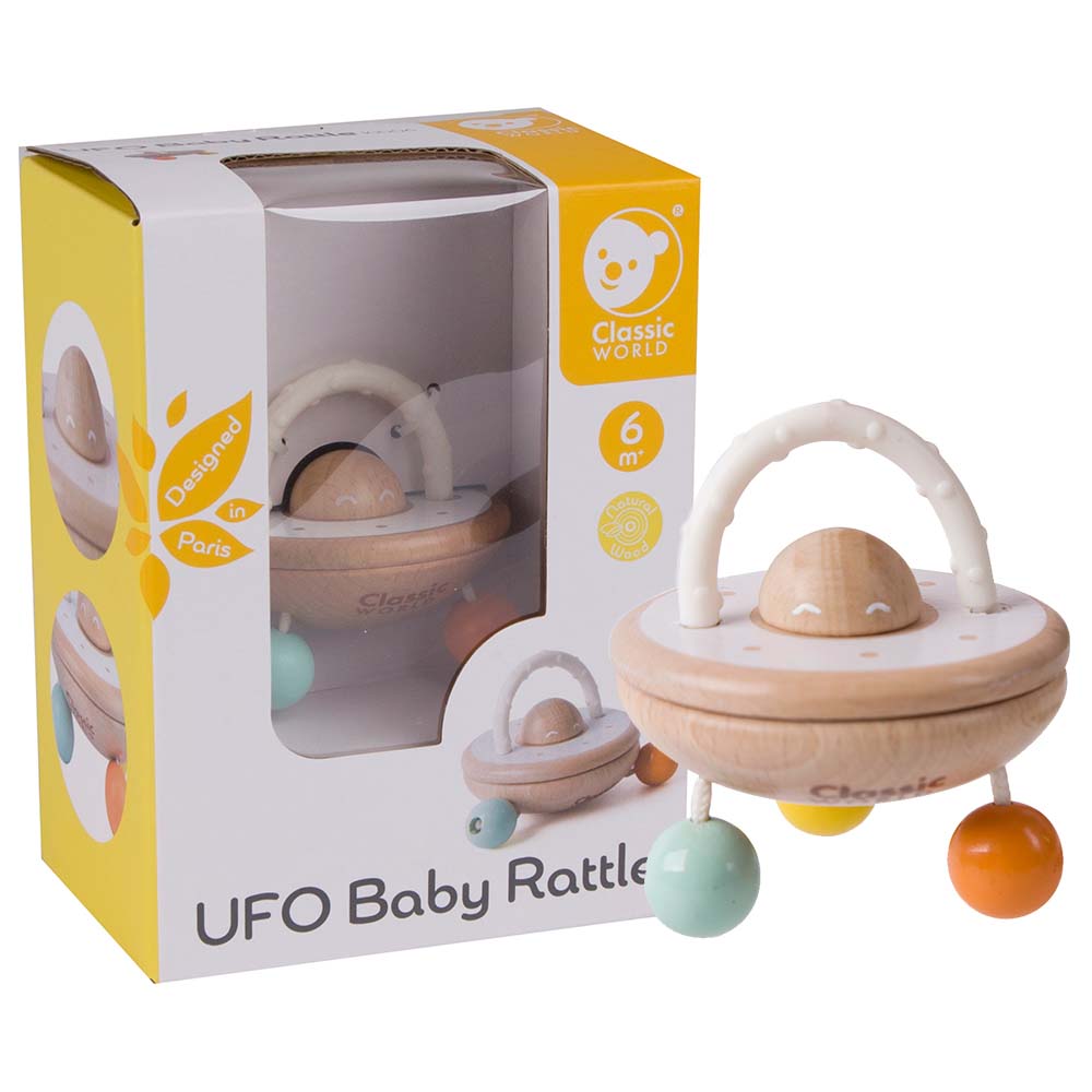 Classic World – UFO Baby Rattle