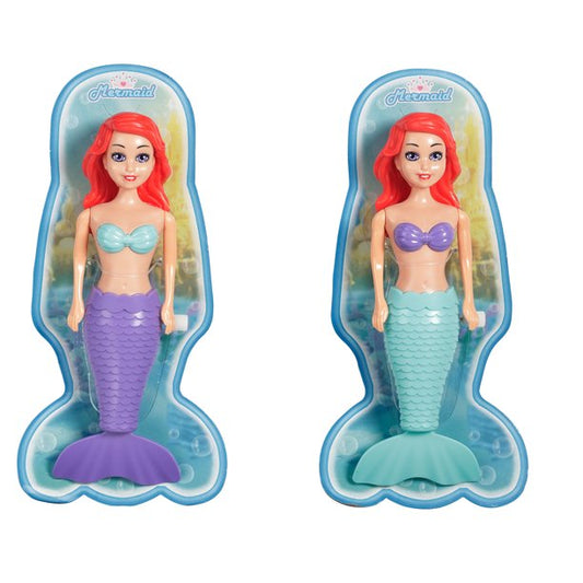 Windup Mermaid Swimming Bath Toy
