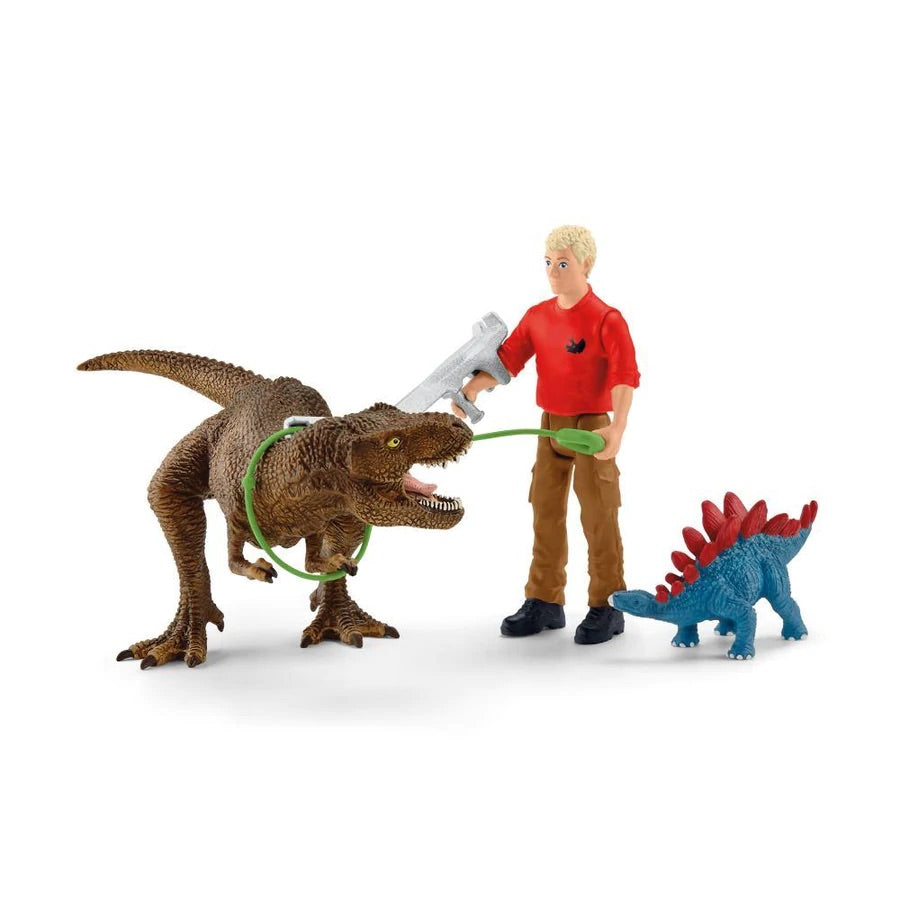 Schleich Dinosaurs - Tyrannosaurus Rex Attack Playset 41465