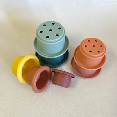 Silicone Stacking Cups Autumn