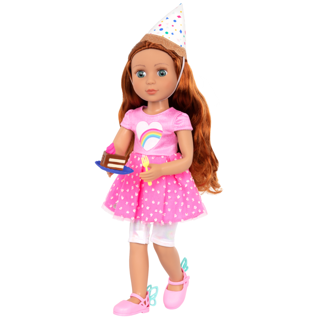Glitter Girls Poseable 14″ Birthday Party Doll Cicely