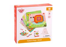 Tooky Toy Pattern Pegs- Small