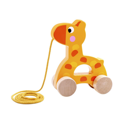 Tooky Toy Pull-Along Giraffe